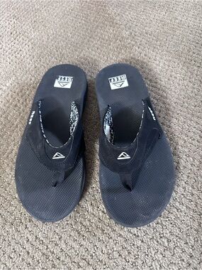 Reef Black womens Flip Flop Sandals